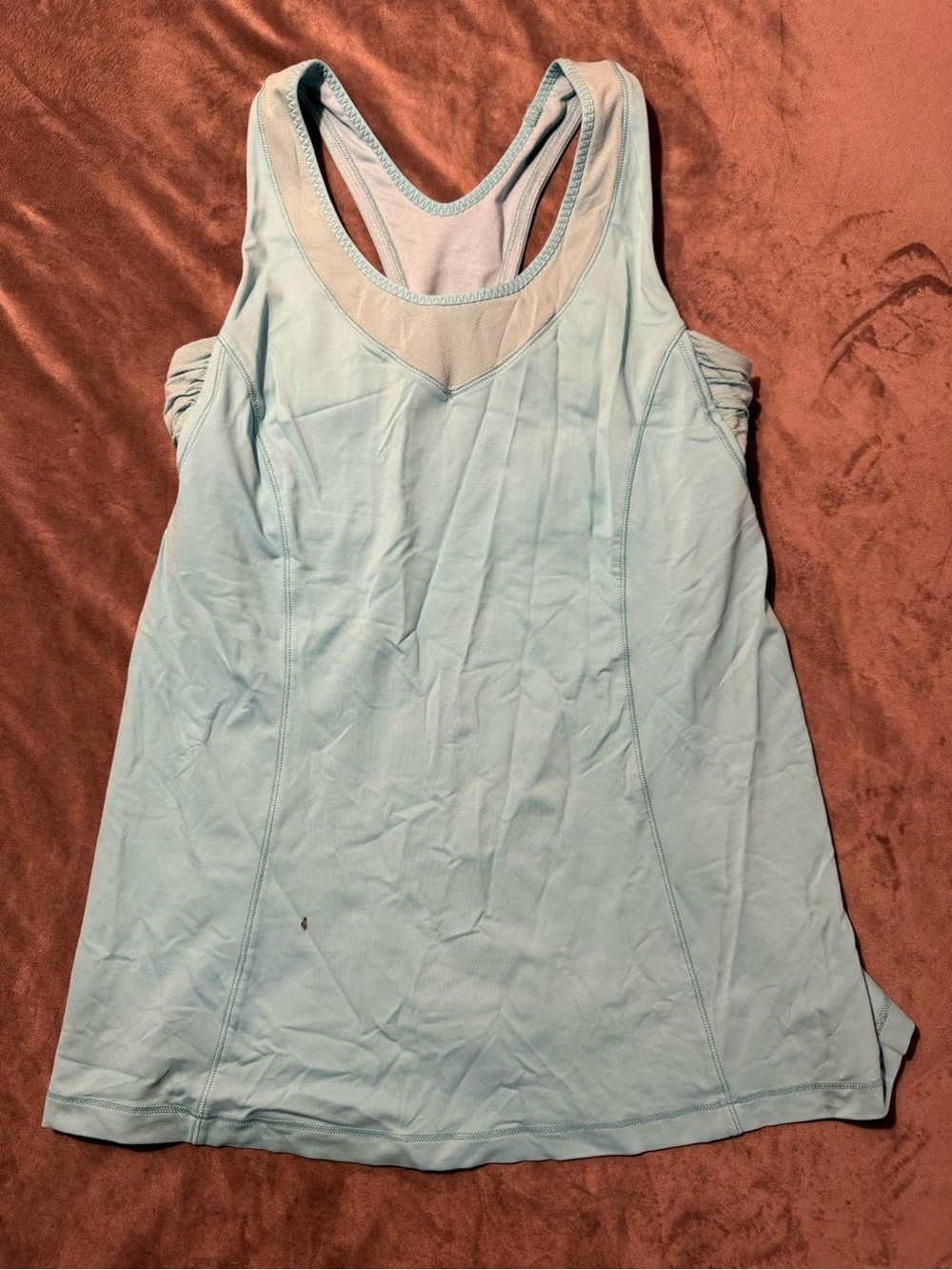 Lululemon Light Blue Racerback Tank Top – Size 8